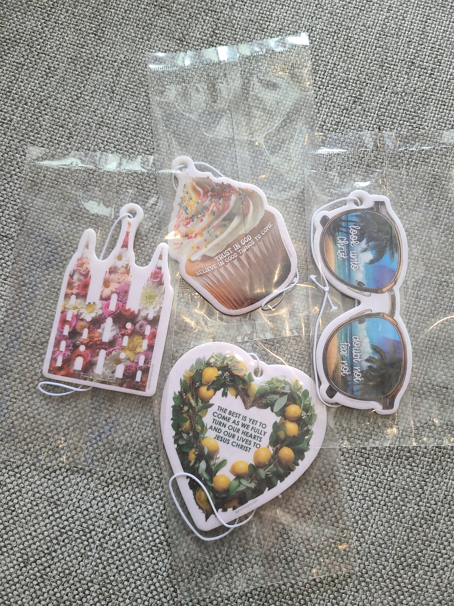 Hanging Air Freshener- 4 choices- Church of Jesus Christ LDS Themed