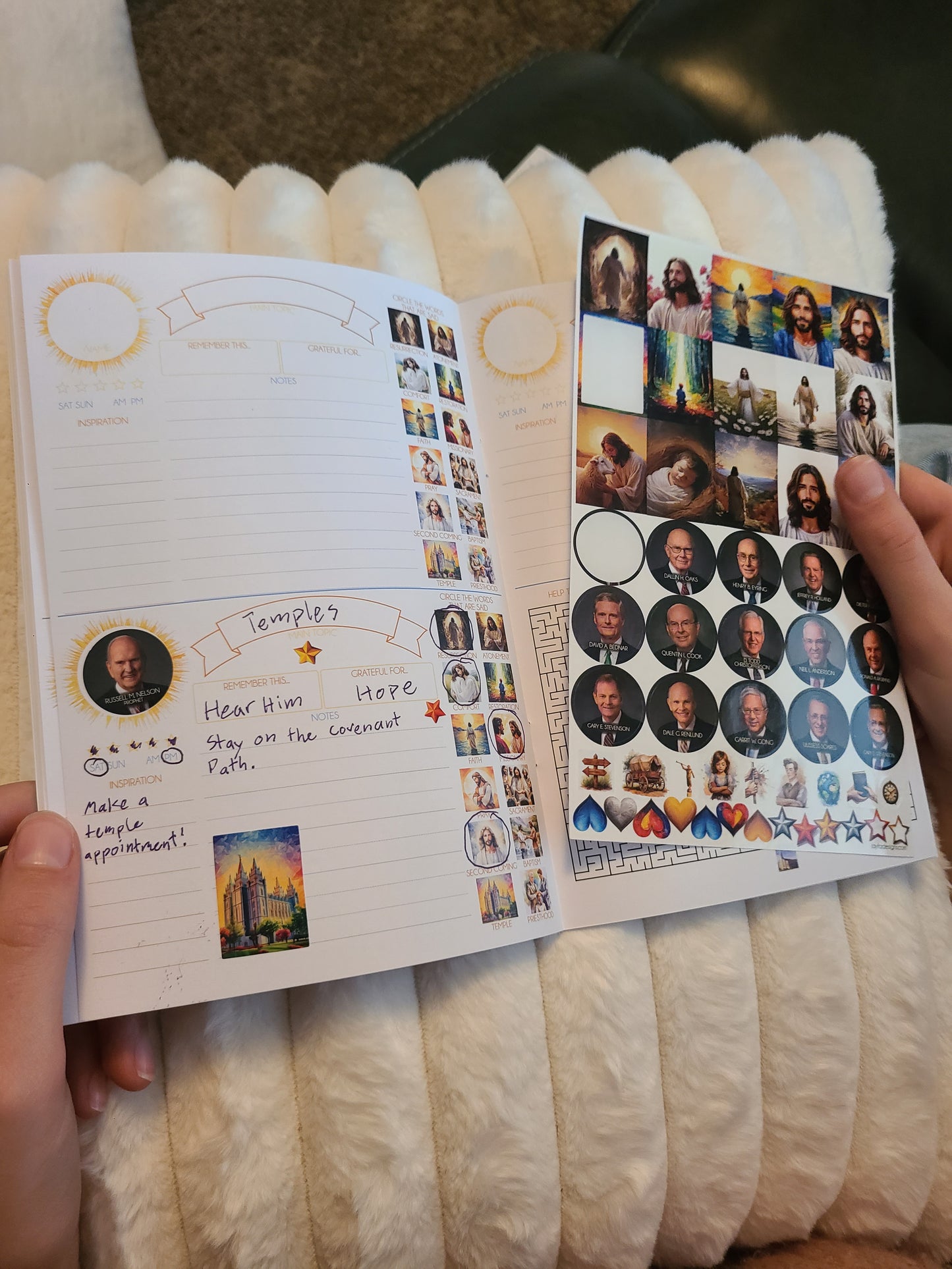 General Conference Journal and Sticker Sheet