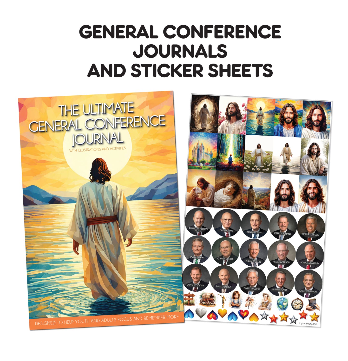 General Conference Journal and Sticker Sheet