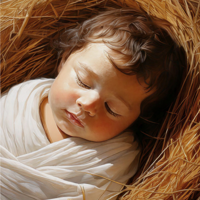 10 Sets of the Mini "Peaceful Year" Art Collection, Christ-centered art