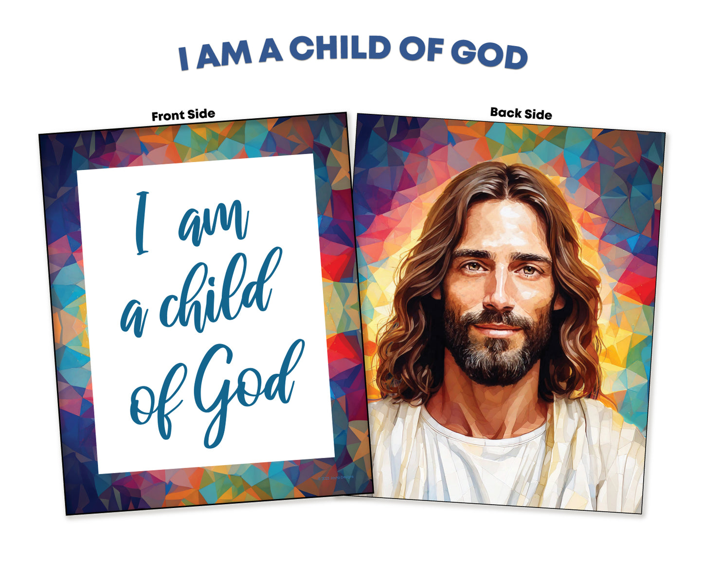 5x7 inch Prints for Come Follow Me, double-sided