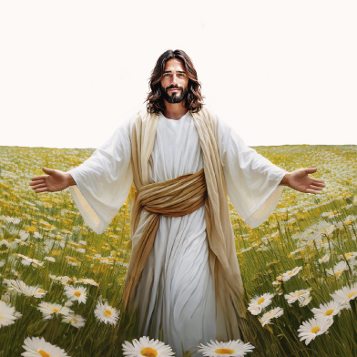 10 Sets of the Mini "Peaceful Year" Art Collection, Christ-centered art
