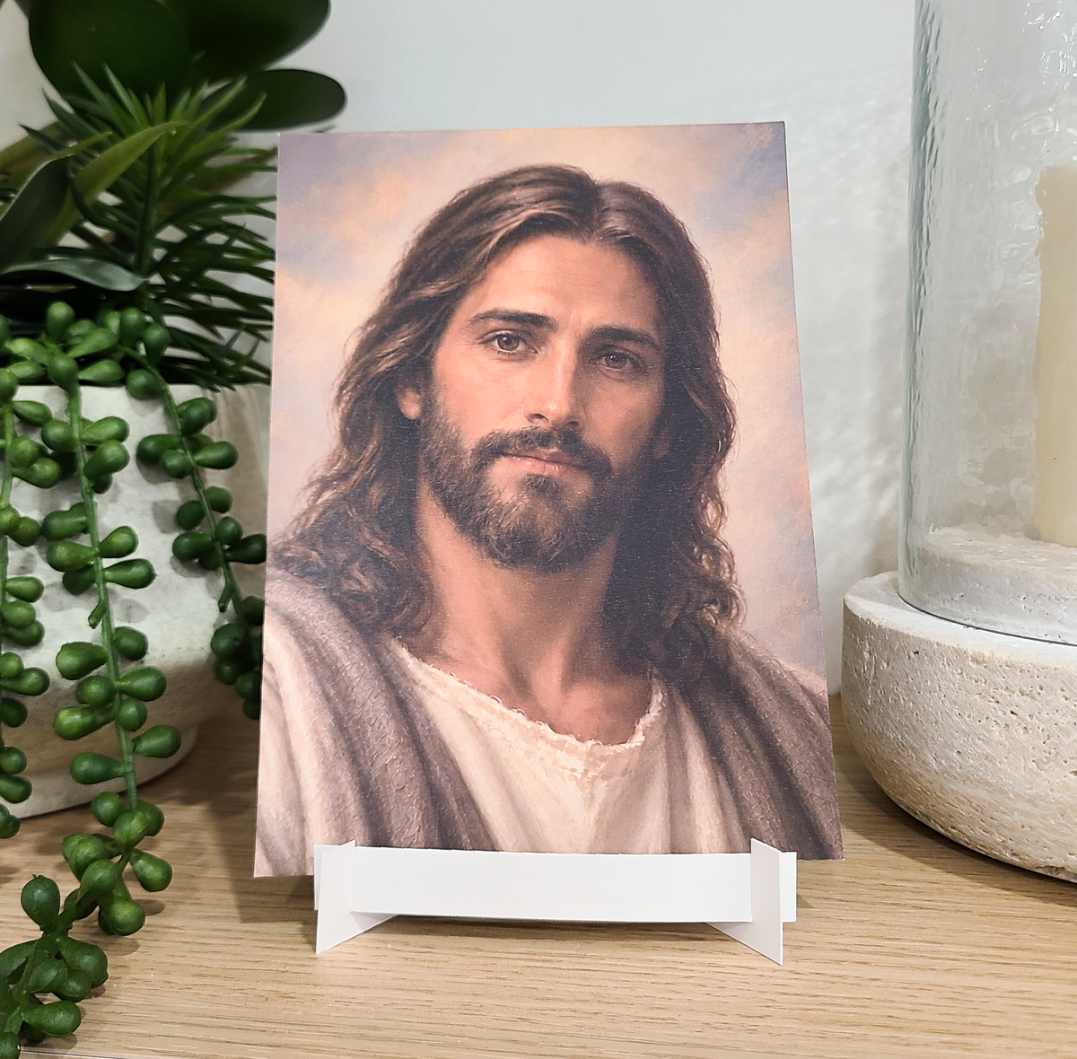 Double-Sided 5x7 Print + Easel Set for Christmas Gifts- Display during the Christmas Season and All Year