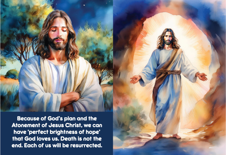 "Look Unto Christ" Book- an illustrated message of hope, peace, and unconditional love from the Savior