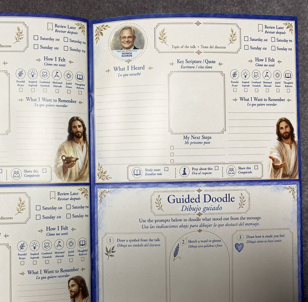 The Ultimate General Conference Journal for Adults- Set of 5 Journals + 5 Coordinating Sticker Sheets