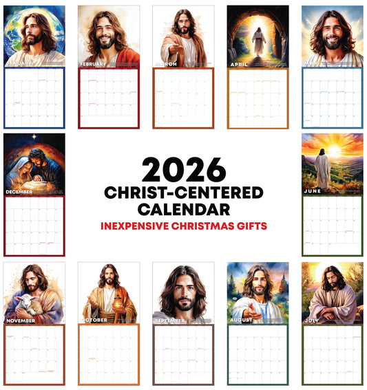 2026 Christ-centered Wall Calendars and Stickers