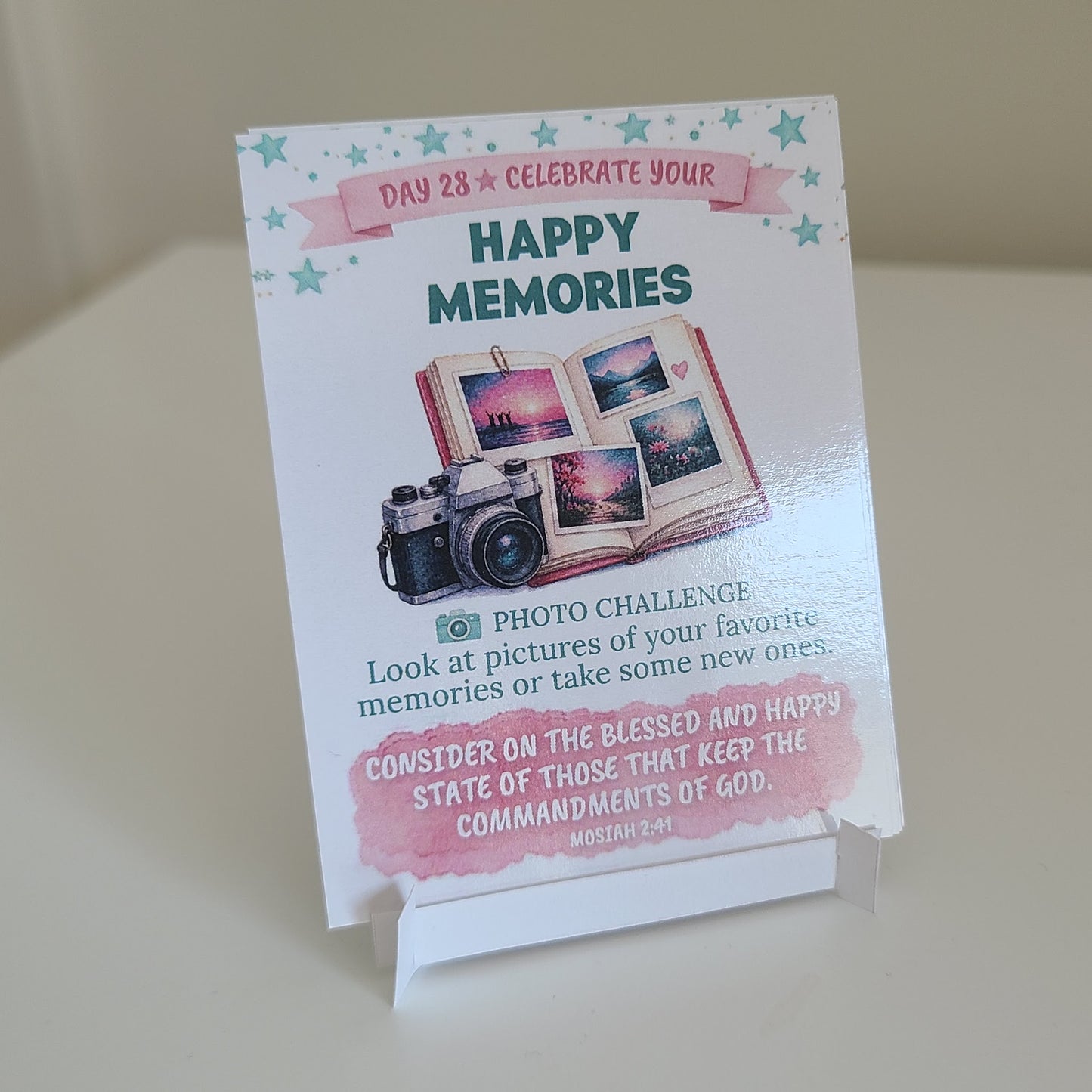 Let’s Celebrate You! 10 Complete Birthday Gift Sets with Easels  (Comes out to $1.09 per set during launch sale)