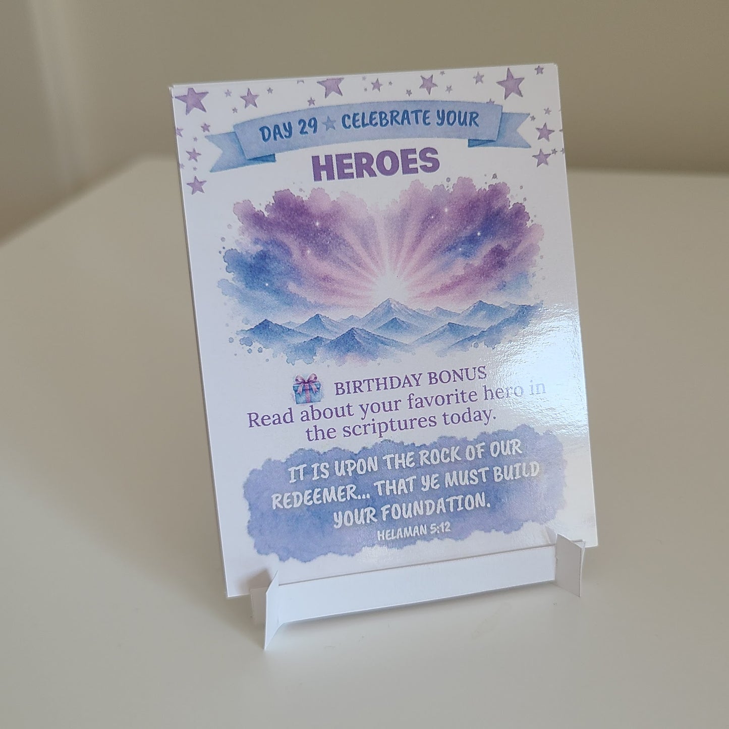 Let’s Celebrate You! 10 Complete Birthday Gift Sets with Easels  (Comes out to $1.09 per set during launch sale)