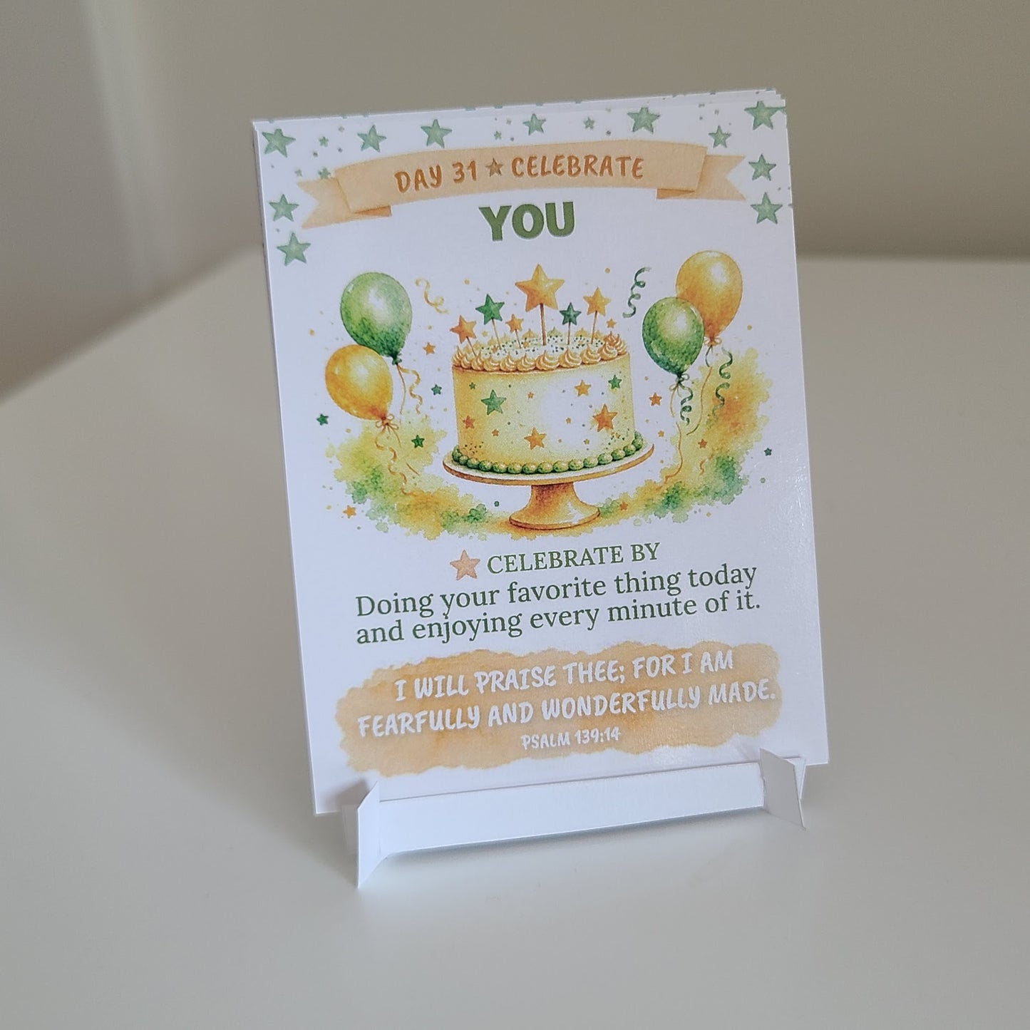 Let’s Celebrate You! 10 Complete Birthday Gift Sets with Easels  (Comes out to $1.09 per set during launch sale)