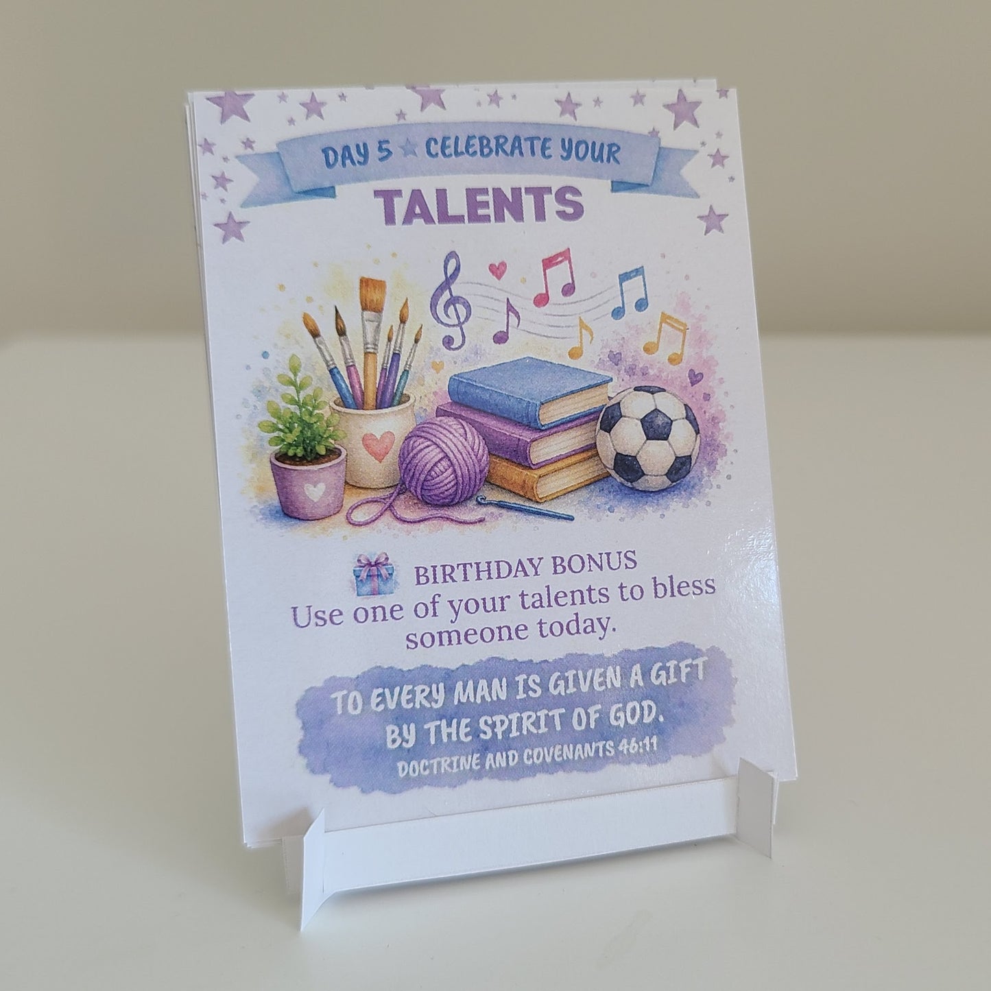 Let’s Celebrate You! 10 Complete Birthday Gift Sets with Easels  (Comes out to $1.09 per set during launch sale)