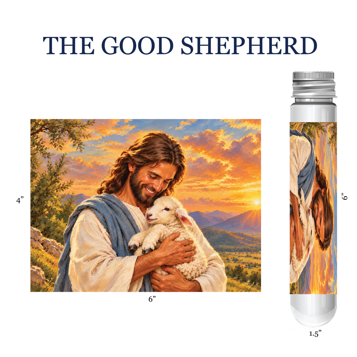 Christ-centered Mini Puzzles in a Tube- Christmas, Easter, 2027 Youth Theme, and Birthdays/Thinking of You