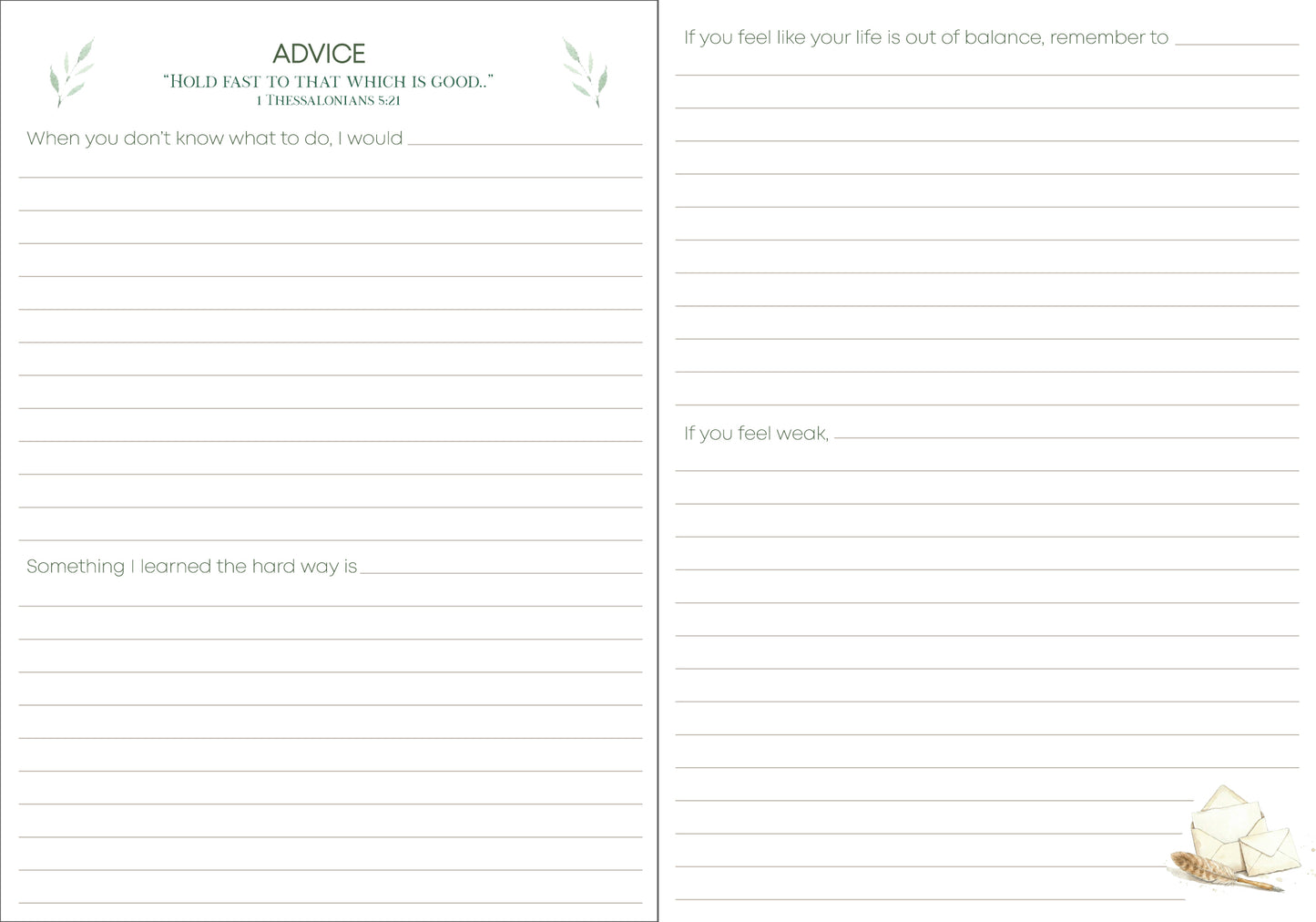 Tell Me Your Story- A Guided Journal to Preserve Your Faith-filled Story for Generations