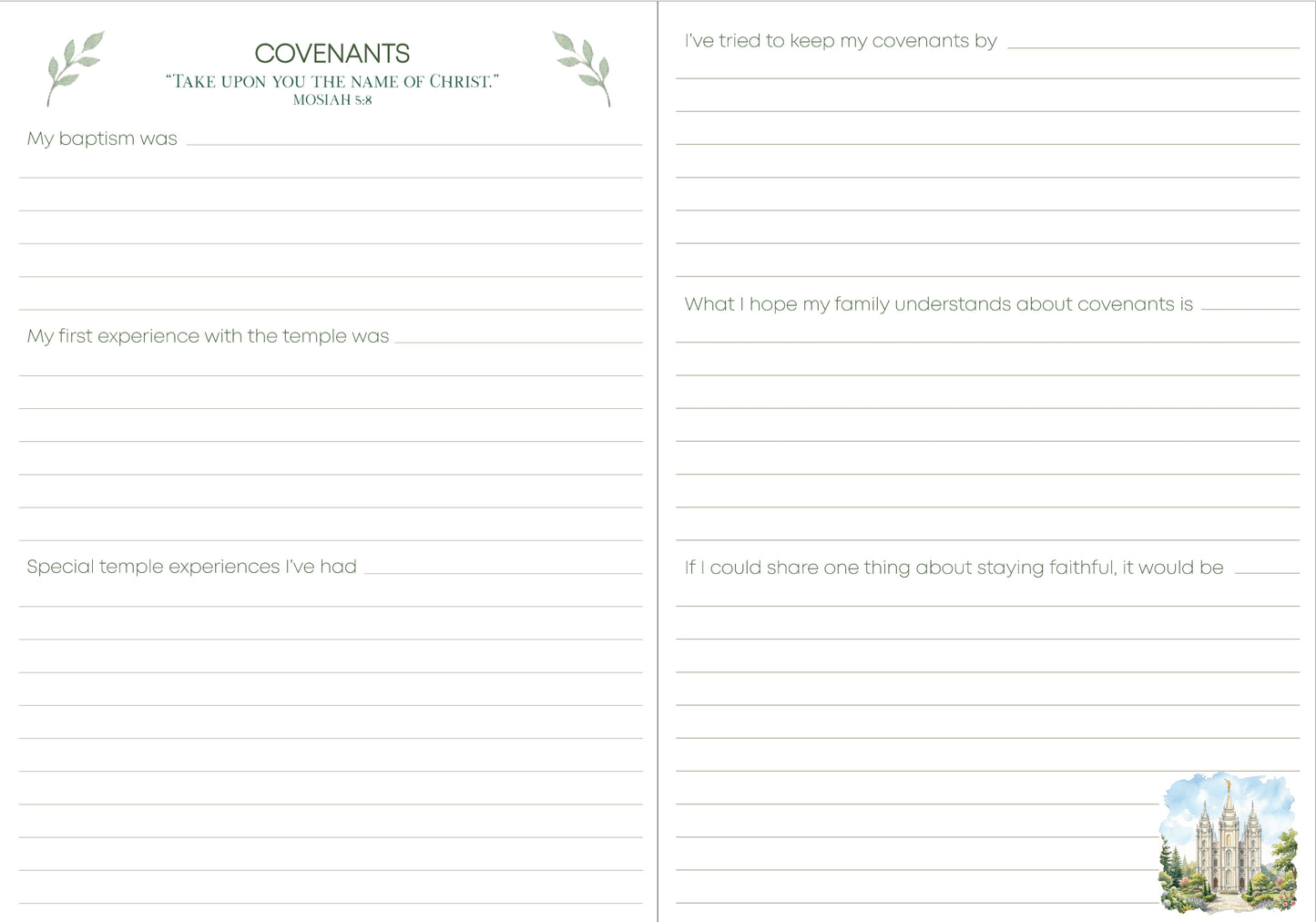 Tell Me Your Story- A Guided Journal to Preserve Your Faith-filled Story for Generations