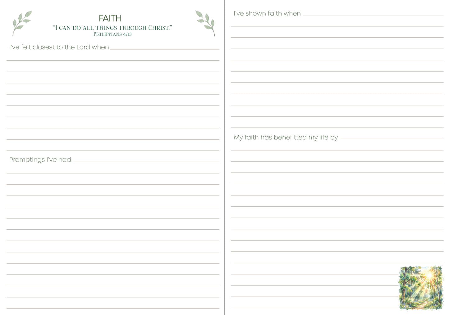 Tell Me Your Story- A Guided Journal to Preserve Your Faith-filled Story for Generations