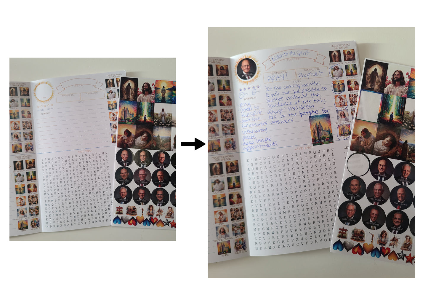 General Conference Journal and Sticker Sheet- 2nd Edition - Updated Feb 1, 2026