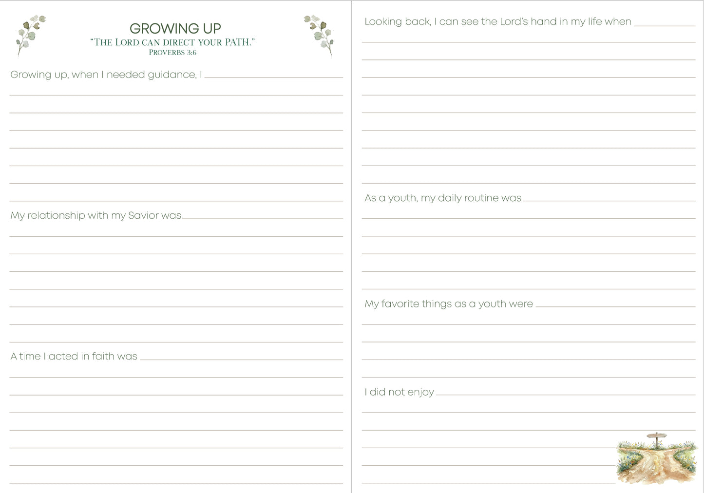 Tell Me Your Story- A Guided Journal to Preserve Your Faith-filled Story for Generations