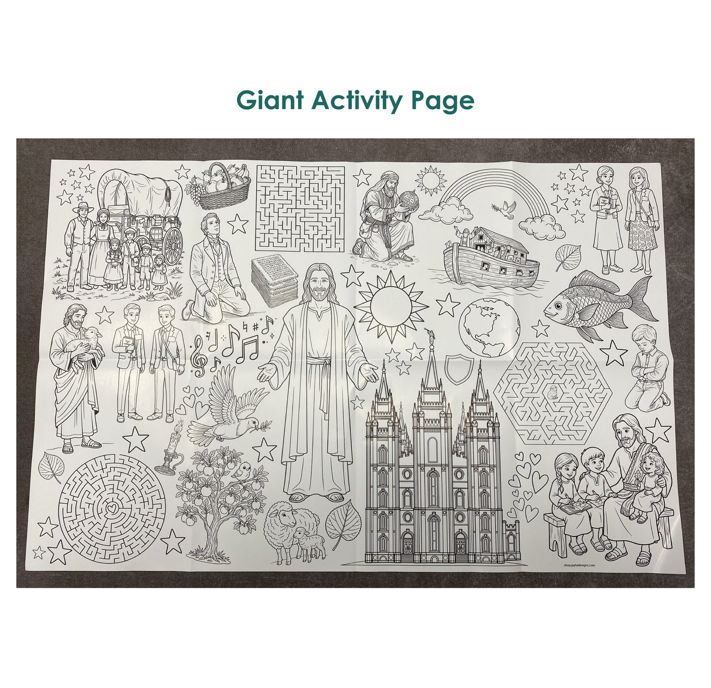 "Busy Hands, Listening Hearts" Activity Kit (5 items total)