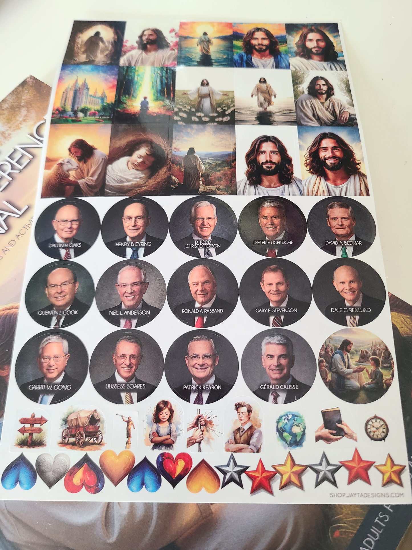 General Conference Journal and Sticker Sheet- 2nd Edition - Updated Feb 1, 2026