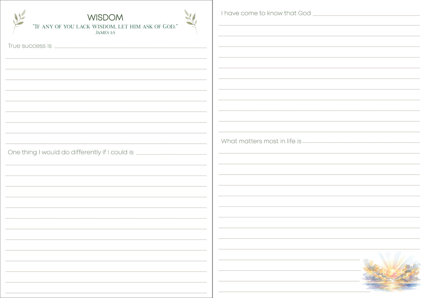 Tell Me Your Story- A Guided Journal to Preserve Your Faith-filled Story for Generations